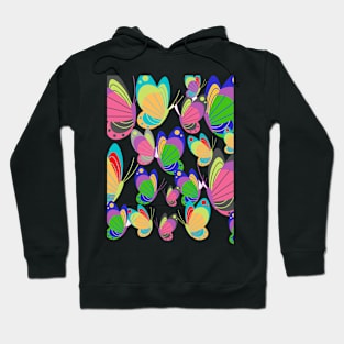 Butterflies in Color Hoodie